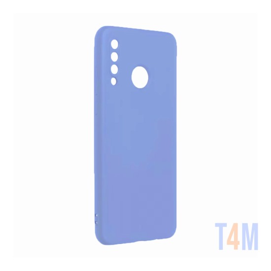 Silicone Case with Camera Shield For Huawei P30 Lite Purple